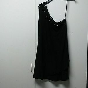 Calvin Klein shoulder dress